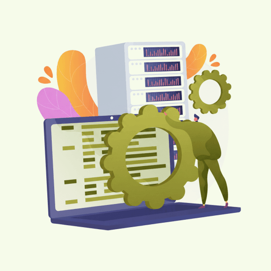 Engineers building and testing a custom tool